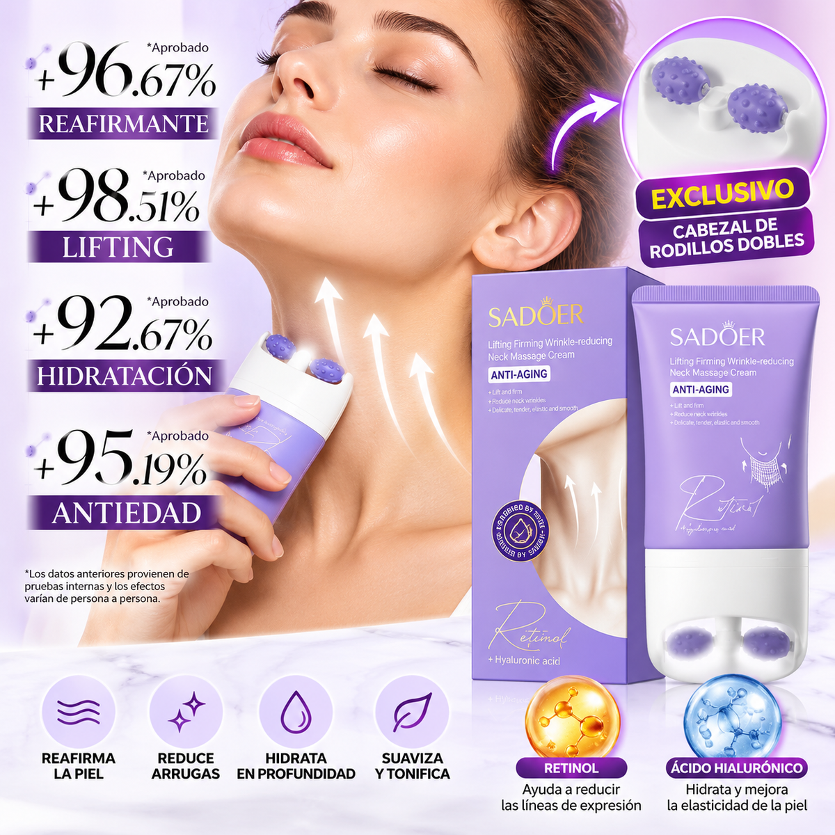 Crema Masajeadora Reafirmante Lifting